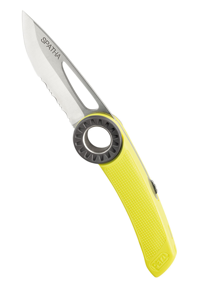 Petzl Spatha Rope Knife Yellow