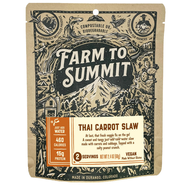 Farm to Summit Thai Carrot Slaw