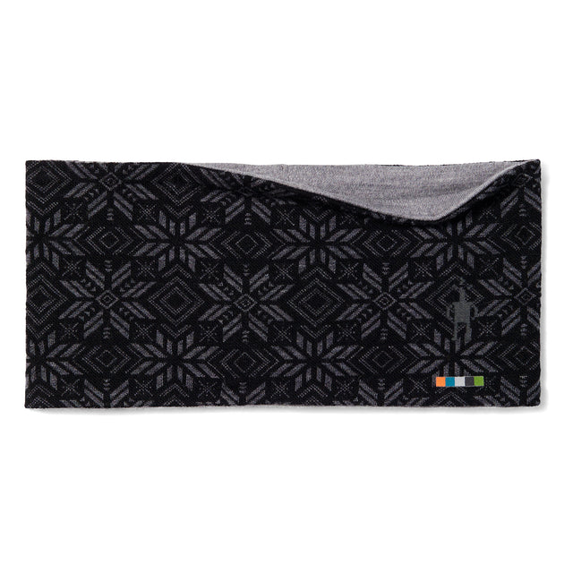 Smartwool Thermal Merino Reversible Headband BLACK DIGI SNOW