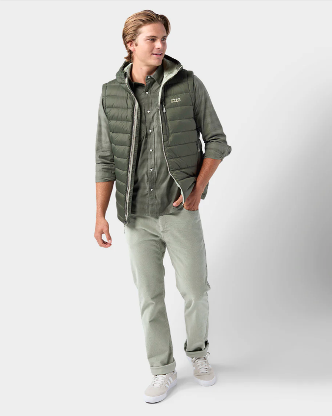 Stio Hometown Down Hooded Vest - Mens