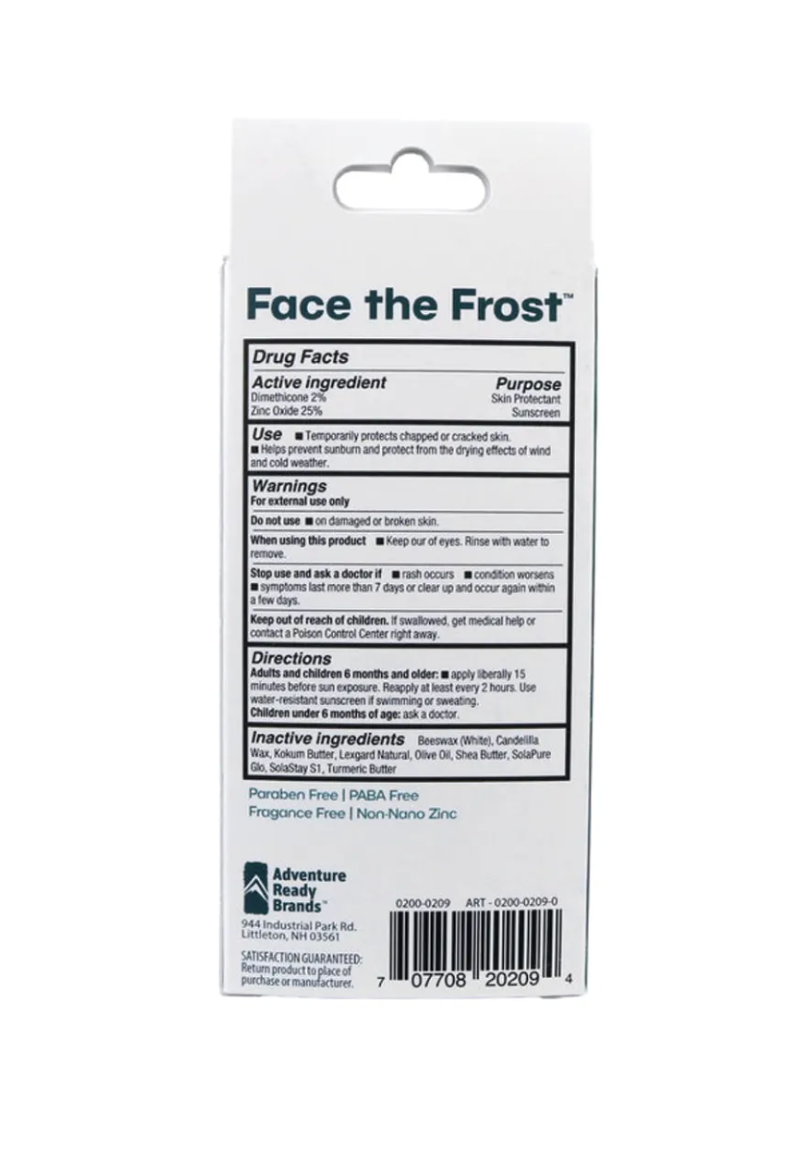 Adventure Ready Face the Frost SPF 50