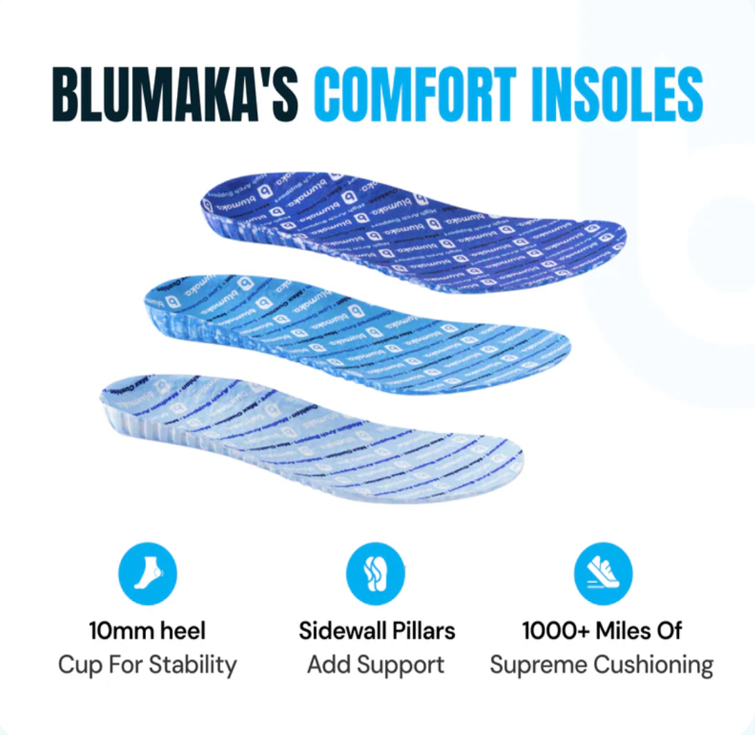 Blumaka Max Cushion - Medium Arch Support