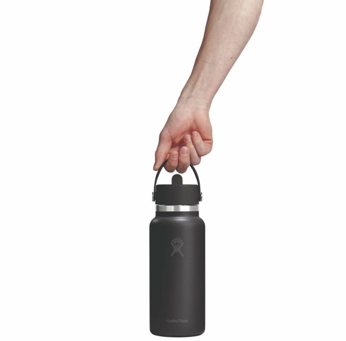 Hydroflask Neptune Logo 32oz Wide Mouth w/Flex Straw