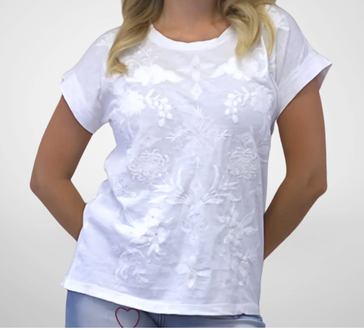 Caite Cassidy Tee - Womens White