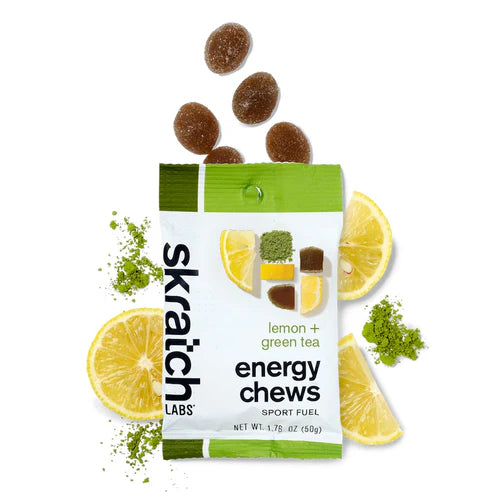 Skratch Labs Energy Chews Sport Fuel Lemon/GreenTea