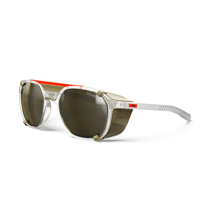 Julbo Slack Cover White/Brown w. Spectron 3 Polarized Lens