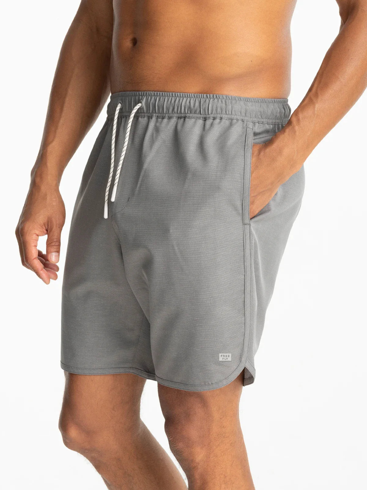 Free Fly Reverb Short - Mens Smoke