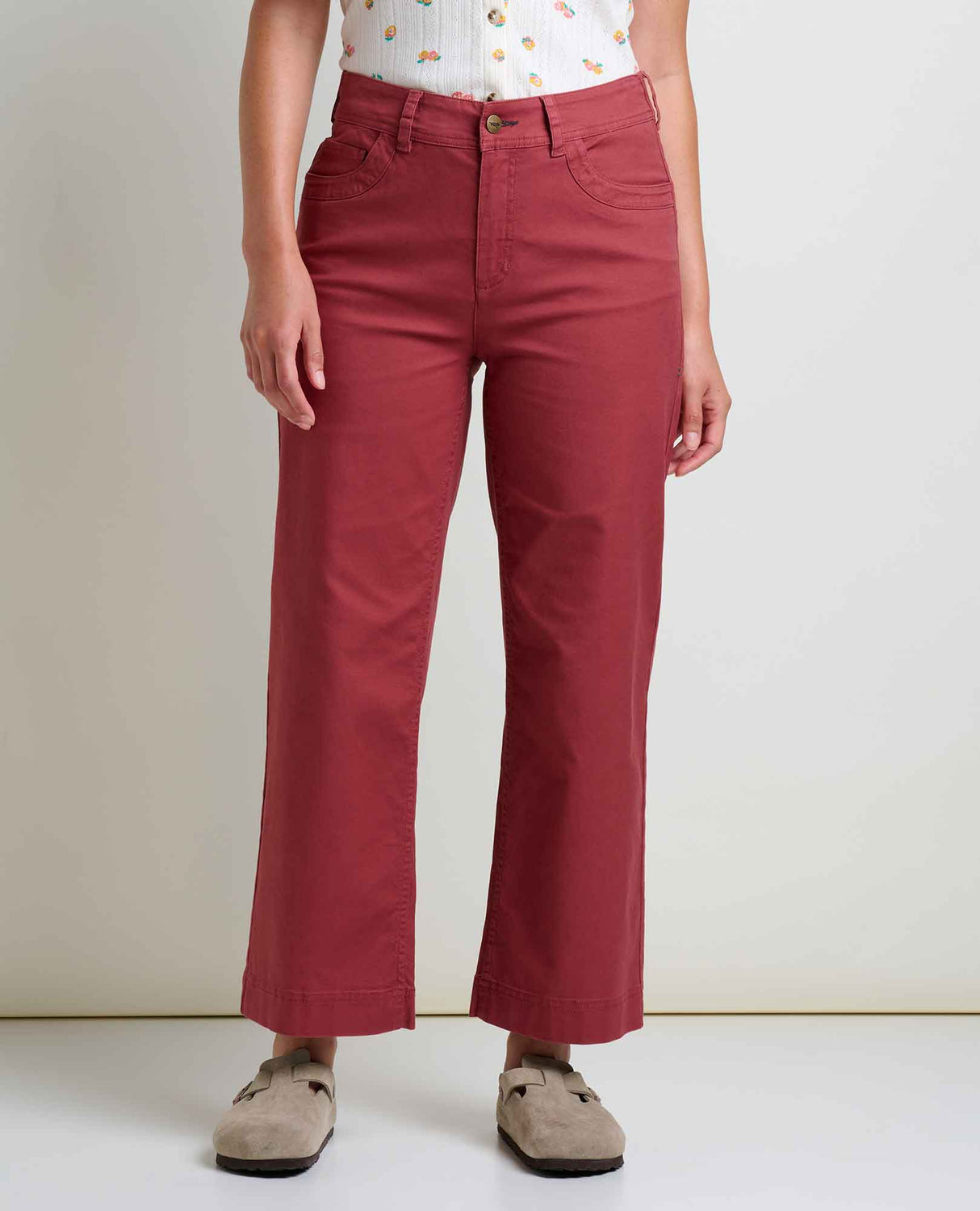 Toad & Co. Earthworks Wide Leg Pant - Womens Sundown / 4