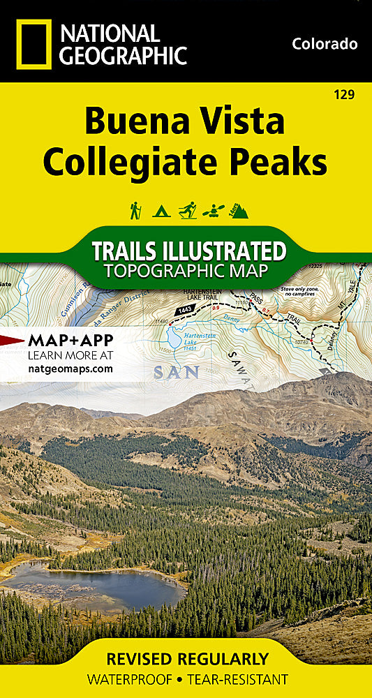National Geographic Maps Buena Vista / Collegiate Peaks