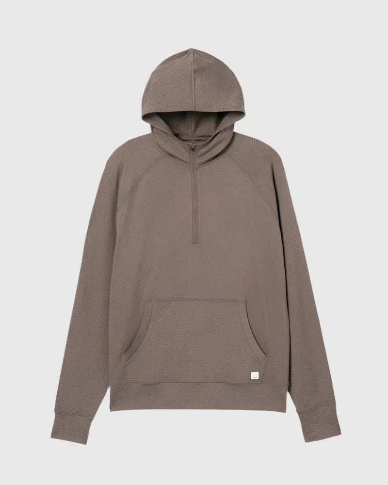 Vuori Ponto Performance Half Zip Hood - Mens HBK / XL