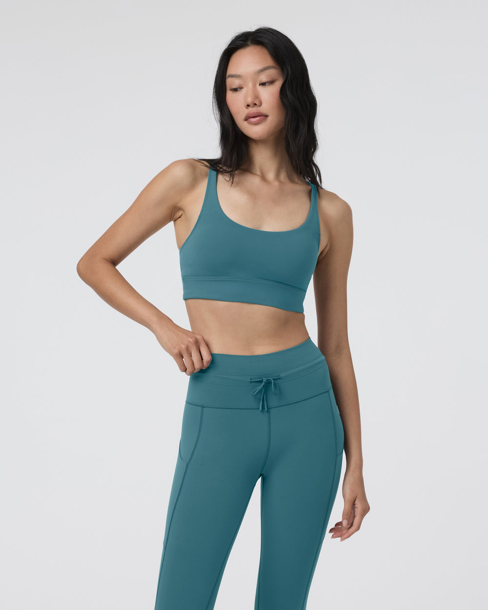 Vuori Yosemite Longline Bra - Womens Tidal / L