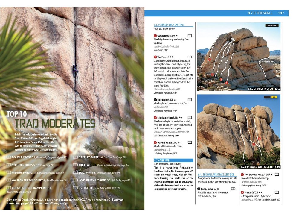 Wolverine Publishing Joshua Tree Rock Climbs 3rd Ed.