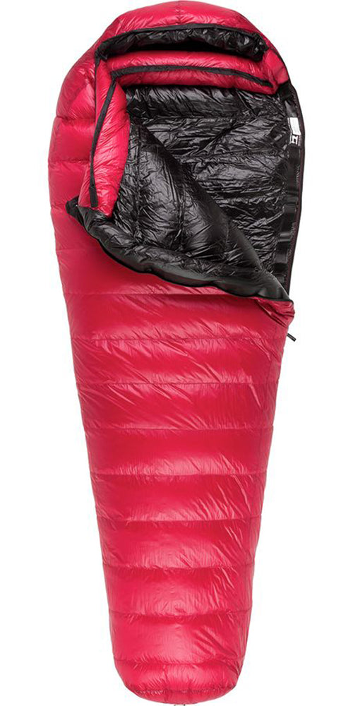 Western Mountaineering Alpinlite Cranberry/Black / 56 / LZ