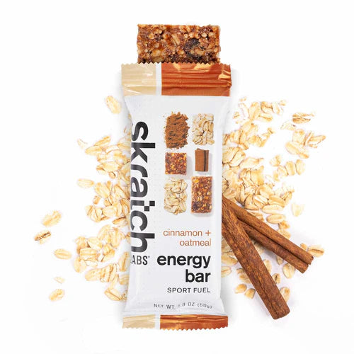 Skratch Labs Energy Bar Sport Fuel Cinnamon + Oatmeal