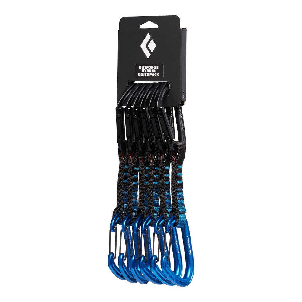 Black Diamond Hotforge Hybrid Quickdraw - 6pk. Blue