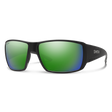 Smith Guides Choice Matte Black | Chromapop Glass Polarized  Green Mirror