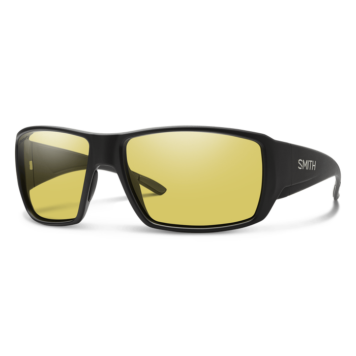 Smith Guides Choice Matte Black | Chromapop Glass Polarized Low Light Yellow