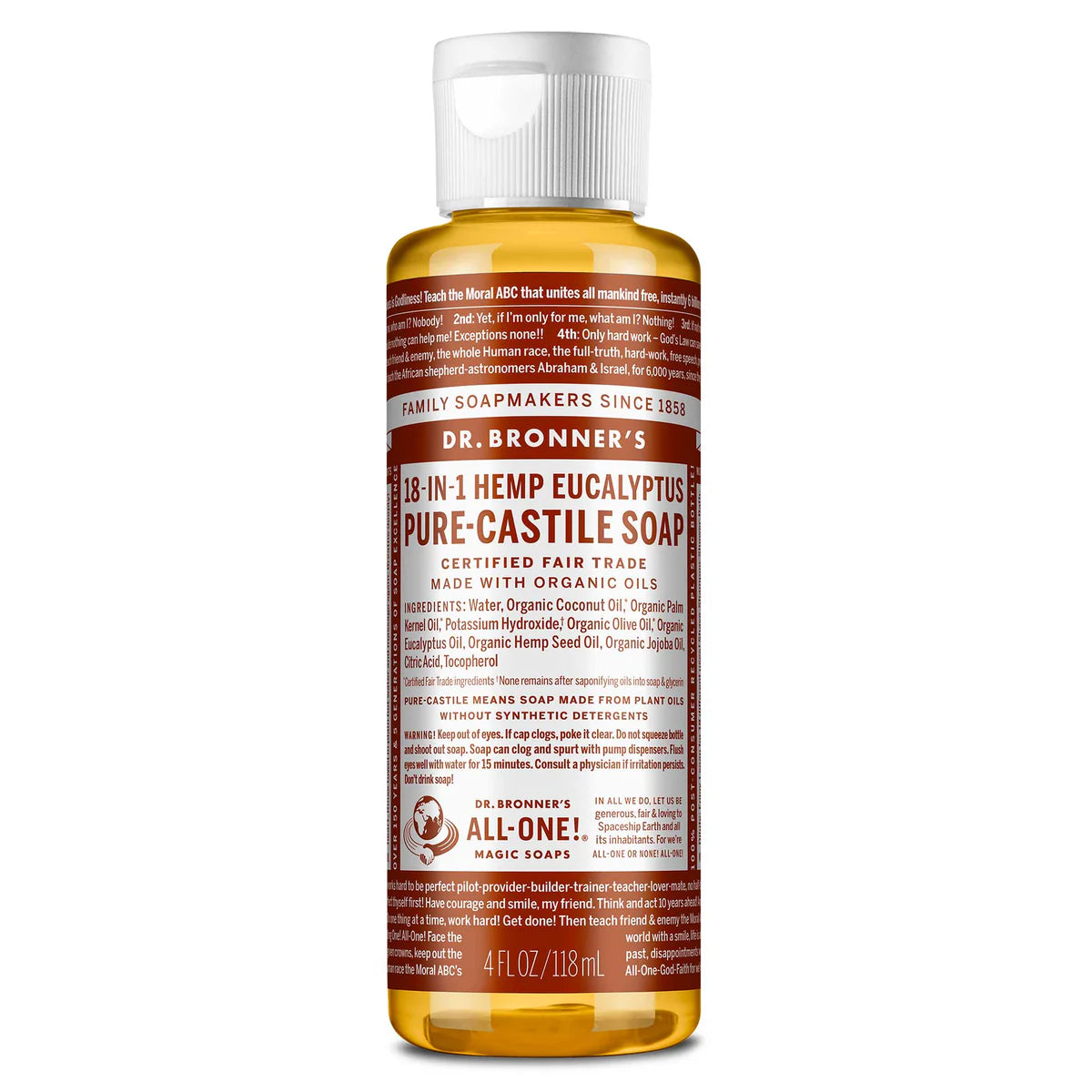 Dr. Bronners Liquid Soap Eucalyptus