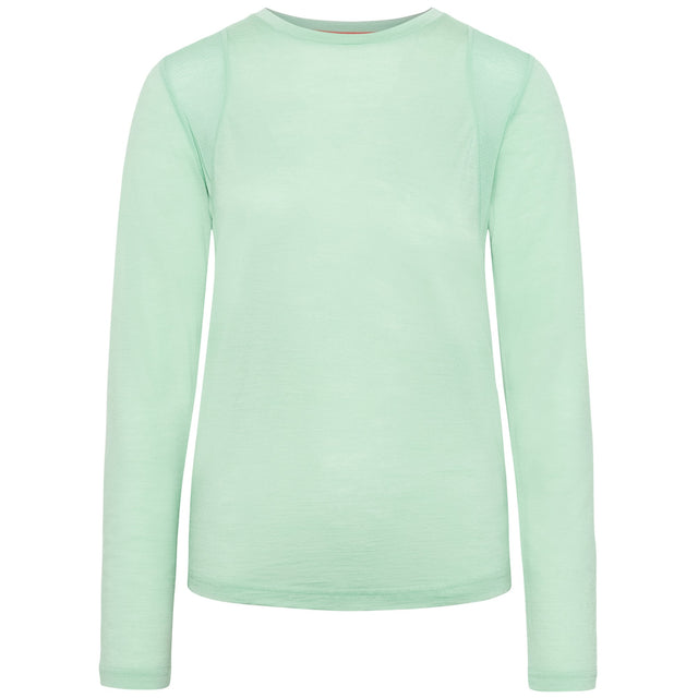 Kari Traa Embla Wool Longsleeve - Womens Light Green
