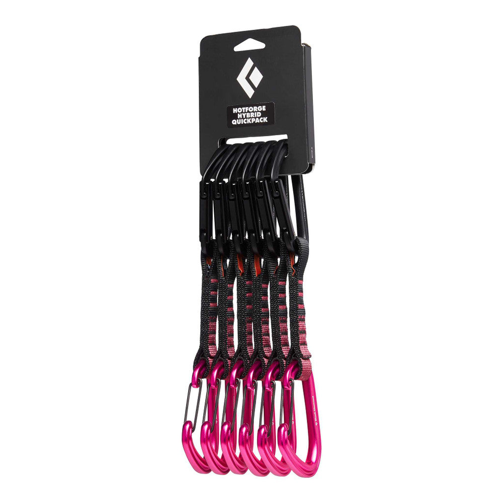Black Diamond Hotforge Hybrid Quickdraw - 6pk. Ultra Pink