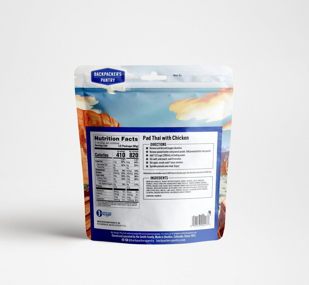 Backpackers Pantry Pad Thai w/ Chicken