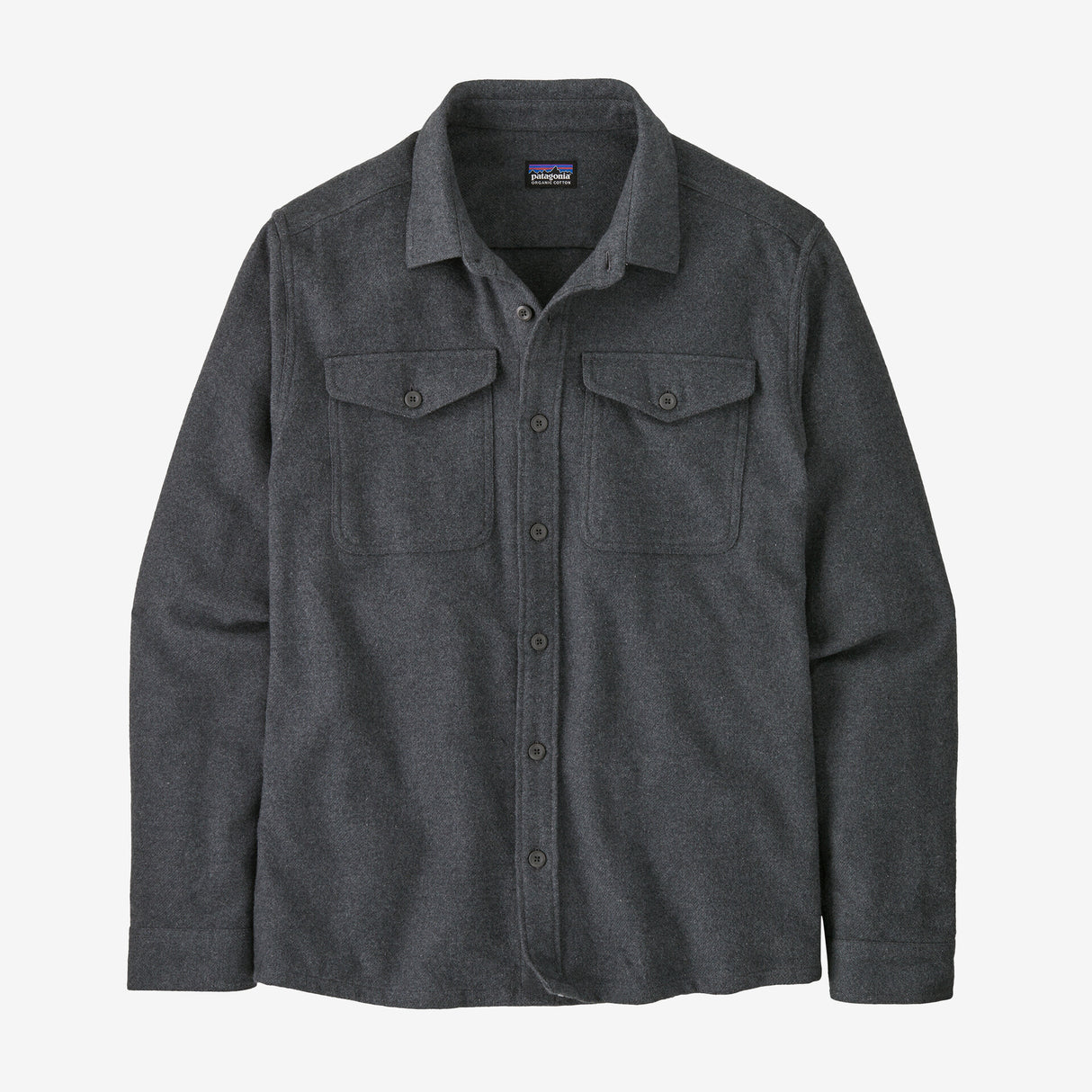 Patagonia Fjord Flannel Shirt - Mens Sunrise Ridge: Forge Grey / XS