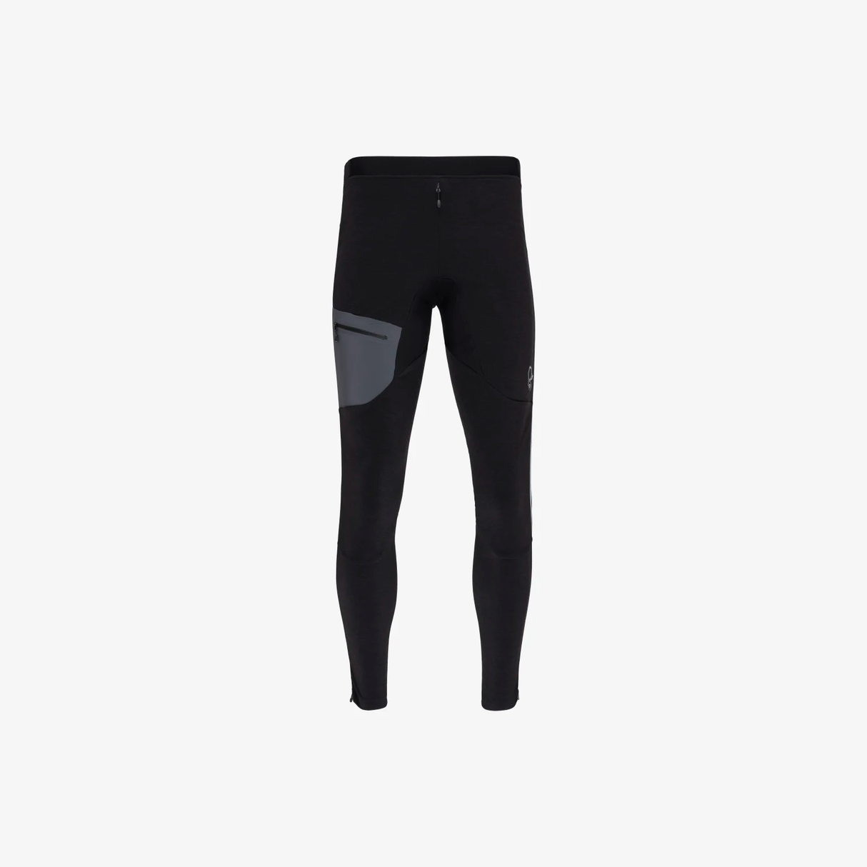 Norrona Trollveggen Warmwool2 Stretch Tights - Mens Caviar Black / S
