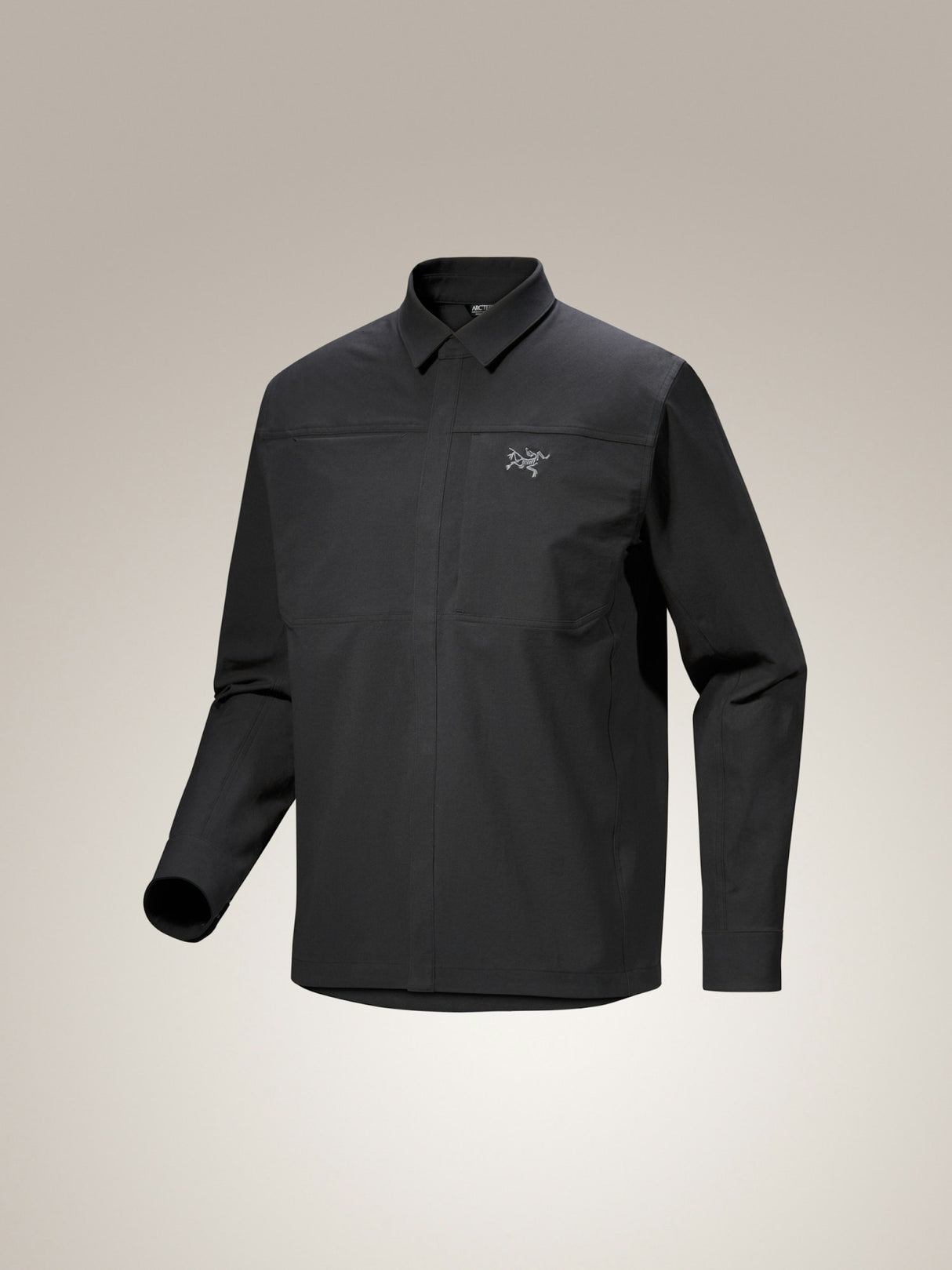 Arcteryx Cronin Cotton Overshirt - Mens Black / S