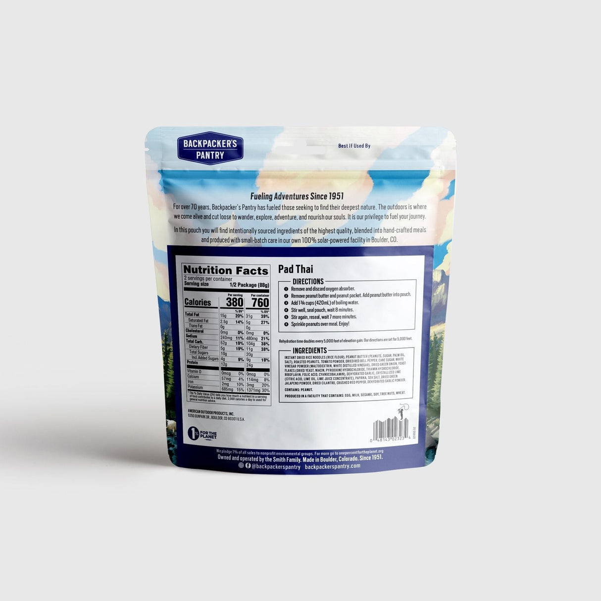 Backpackers Pantry Pad Thai