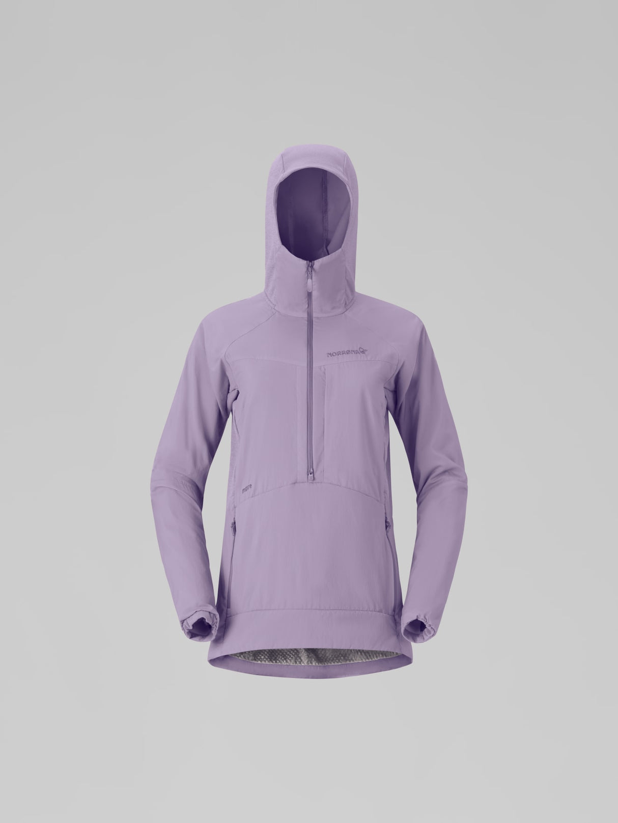 Norrona More Octa Zip Hood - Womens Purple Sage