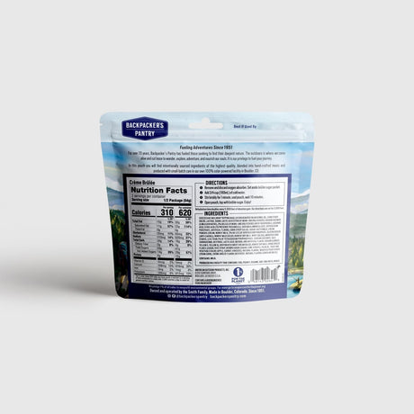 Backpackers Pantry Creme Brulee