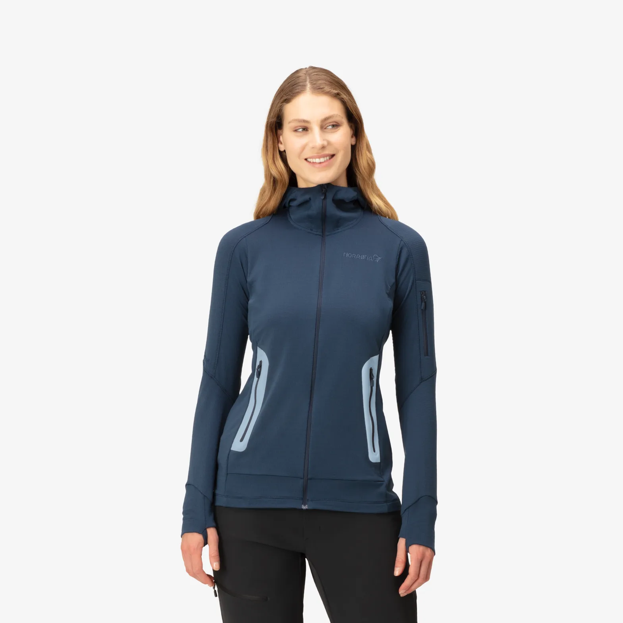 Norrona Falketind Power Grid Hood - Womens