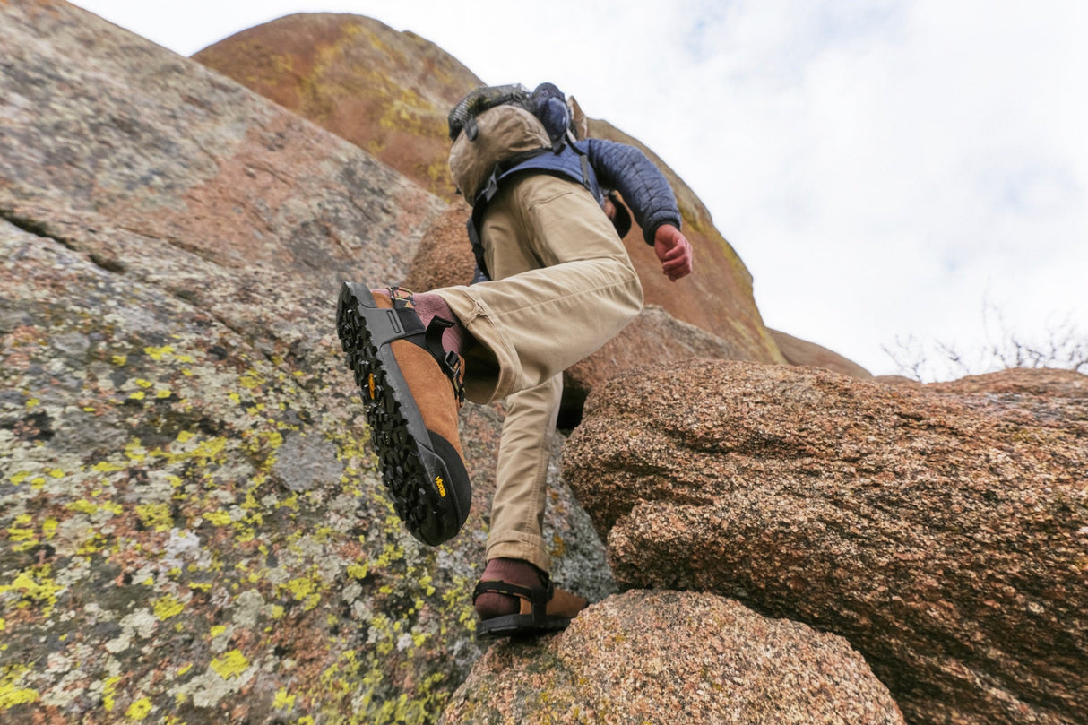 Bedrock Sandals Mountain Clog Leather Suede