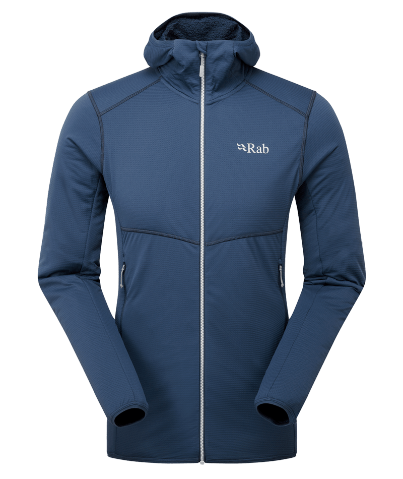 RAB Evolute Hoody - Mens Tempest Blue / S