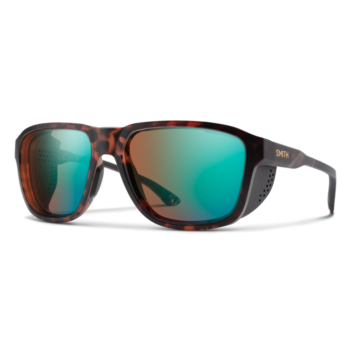Smith Embark Matte Tortoise | ChromaPop Glacier Photochromic Copper Opal Mirror Lens