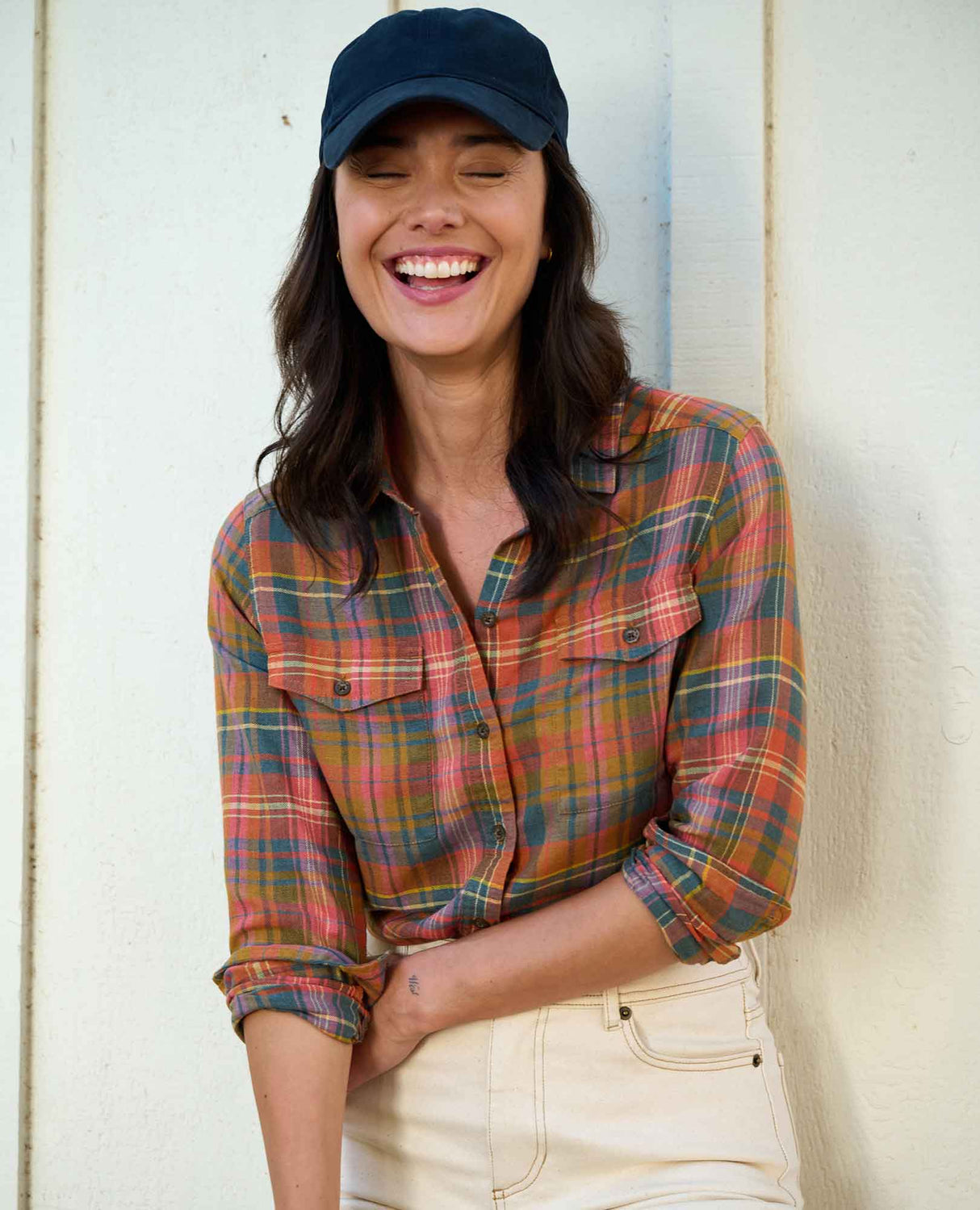 Toad & Co. Re-Form Flannel Long Sleeve Shirt - Womens