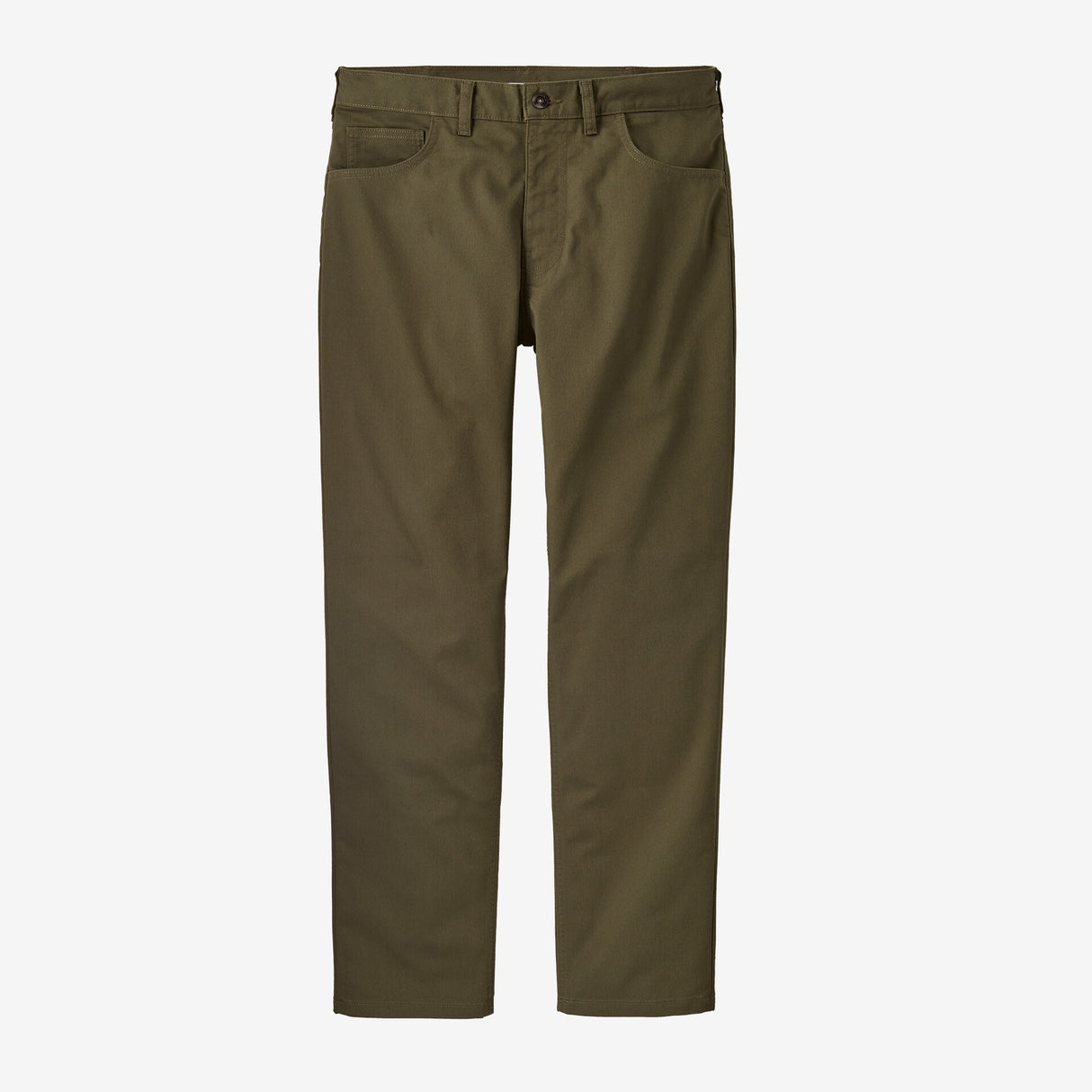 Patagonia Twill Traveler 5-Pocket Pants - Mens Basin Green / 28