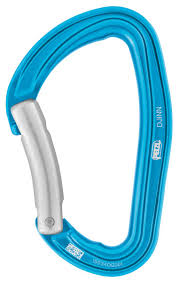 Petzl Djinn Bent Gate Turquoise