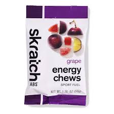 Skratch Labs Energy Chews Sport Fuel Grape