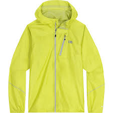 Outdoor Research Helium Rain Jacket - Mens Sulphur / M