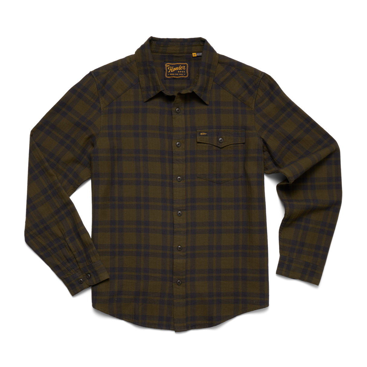 Howler Brothers La Grange Lightweight Flannel - Mens Speckled Sand