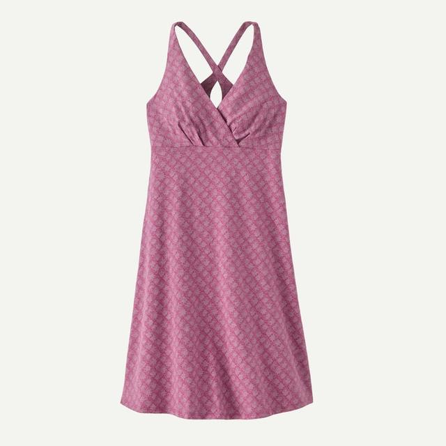 Patagonia Amber Dawn Dress - Womens Future Flowers: Faded Magenta / XS
