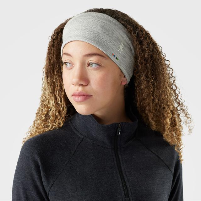 Smartwool Thermal Merino Reversible Headband Light Gray Color Shift