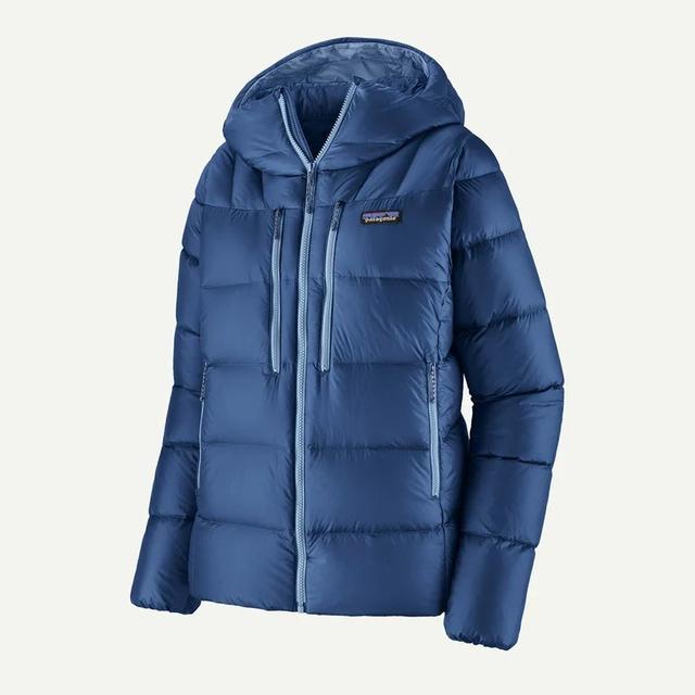 Patagonia Fitz Roy Down Hoody - Womens Clement Blue / M