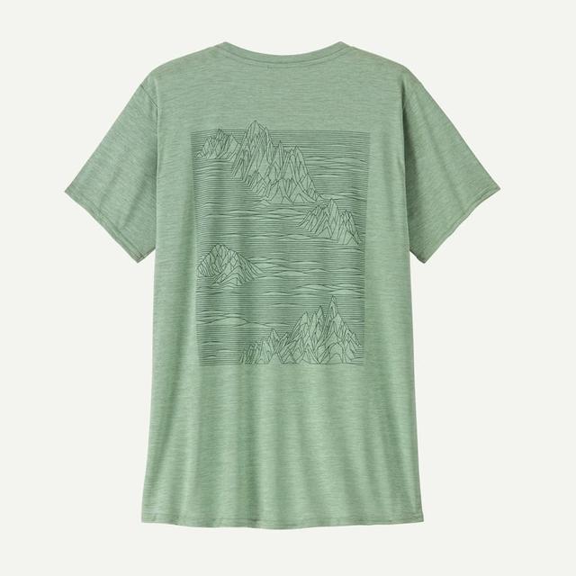 Patagonia Cap Cool Daily Graphic Shirt - Womens Strataspire: Ellwood Green X-Dye / M