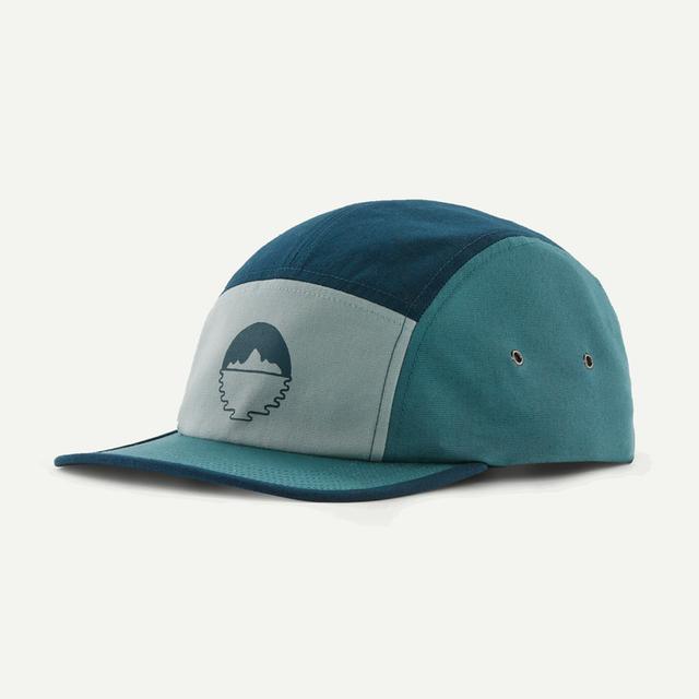 Patagonia Graphic Maclure Hat Forgotten Island: Wetland Blue