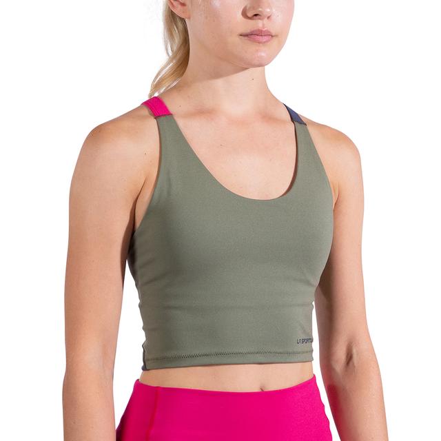 La Sportiva Cosmosis Bra Tank - Womens Cypress/Night ky / S