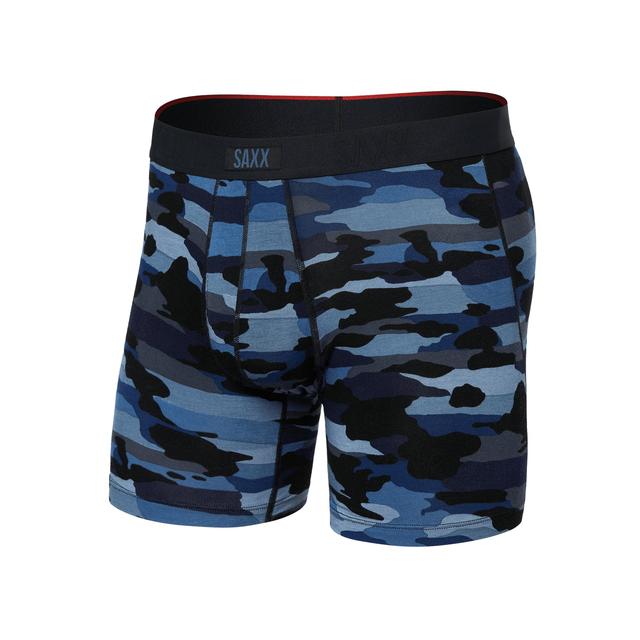 Saxx Vibe Xtra Soft Comfort Boxer Brief Cloudbank Camo-Navy