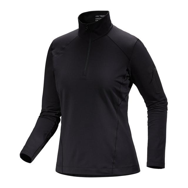 Arcteryx Rho Zip Neck - Womens Black.