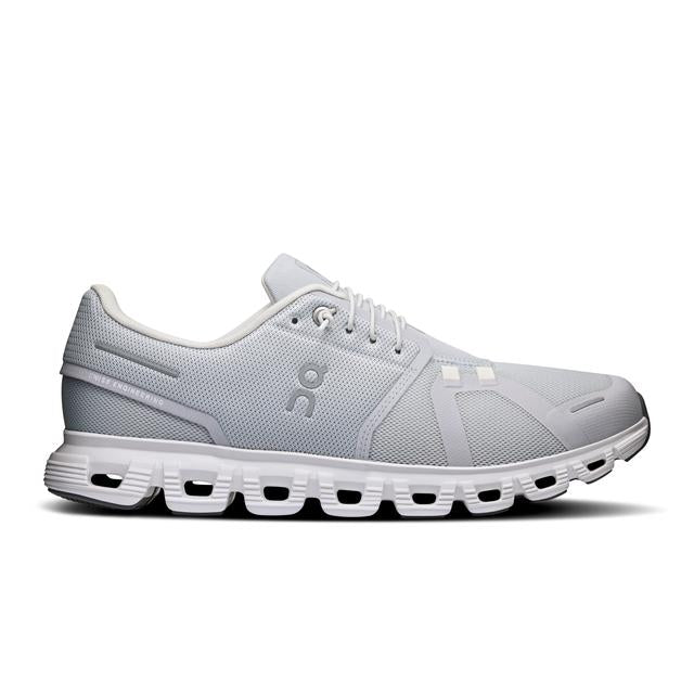 On-Running Cloud 6 - Mens Glacier|White
